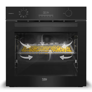 *Current Model* Beko 60cm BBO6851MDX Multifunction Oven with SteamAdd and Airfry [Factory Second] - DMS Appliances
