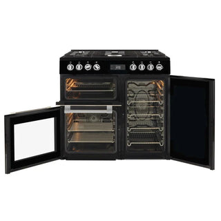 *Amazing Value* Beko 90 cm Black Induction Multi Door Freestanding Oven BRC916IMB [Brand New]