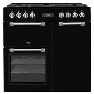 *Amazing Value* Beko 90 cm Black Induction Multi Door Freestanding Oven BRC916IMB [Brand New]
