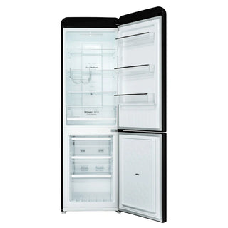 CHiQ 231L Retro Bottom Mount Fridge Black CRBM229NB3 [5 Years Warranty]