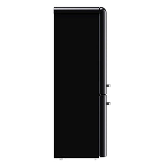 CHiQ 231L Retro Bottom Mount Fridge Black CRBM229NB3 [5 Years Warranty]