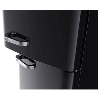CHiQ 231L Retro Bottom Mount Fridge Black CRBM229NB3 [5 Years Warranty]