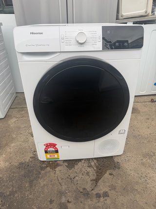 Hisense 8kg PureStream Front Load Heat Pump Dryer [Refurbished]