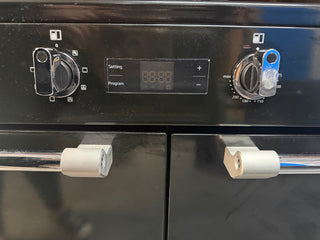 *Amazing Value* Beko 90 cm Black Induction Multi Door Freestanding Oven BRC916IMB [Factory Second]