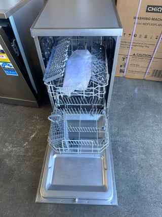 *Current Model* Haier 45cm Compact Freestanding Dishwasher Silver HDW10F1S1 [Factory Second]