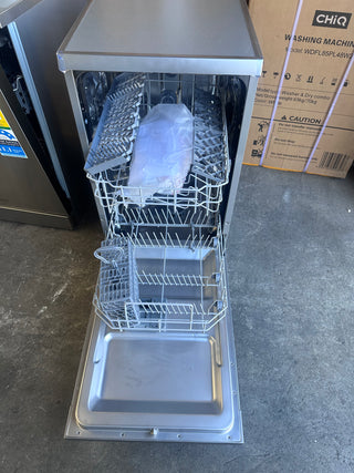 *Current Model* Haier 45cm Compact Freestanding Dishwasher Silver HDW10F1S1 [Factory Second]