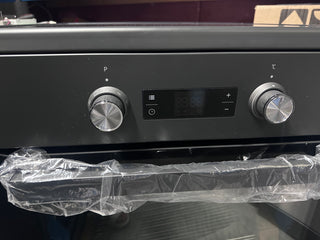 *Current Model*BLACK Beko 60cm Freestanding Cooker with Induction cooktop and Pyrolytic oven BFC60IPAN [Factory Second]