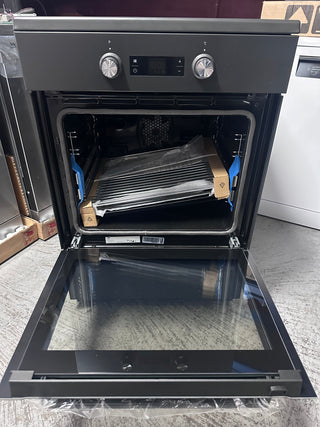 *Current Model*BLACK Beko 60cm Freestanding Cooker with Induction cooktop and Pyrolytic oven BFC60IPAN [Factory Second]