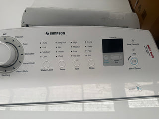 Simpson  8kg Top Loader [Refurbished]