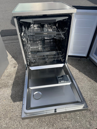 Haier 60cm Freestanding Dishwasher with Steam Satina Silver [Factory Second] MODEL HDW15F3S1