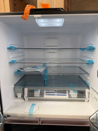 *Made in Japan* Hitachi 735L Black Glass finish R-ZX740RA Non Plumbed Refrigerator [Factory Second]