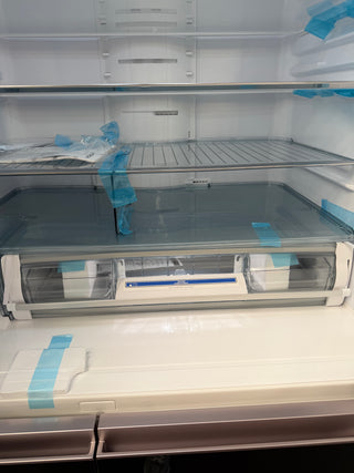 *Made in Japan* Hitachi 735L Black Glass finish R-ZX740RA Non Plumbed Refrigerator [Factory Second]