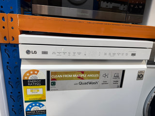 *Current Model* LG 60cm 14 Place Setting QuadWash Dishwasher in White Finish XD5B14WH  [Refurbished]] - DMS Appliances