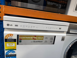 *Current Model* LG 60cm 14 Place Setting QuadWash Dishwasher in White Finish XD5B14WH  [Refurbished]] - DMS Appliances