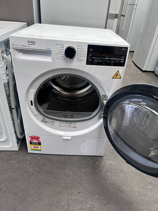 *Current Model* Beko BDPB104HW 10kg Hybrid Heat Pump Dryer with Steam [Carton Damage]