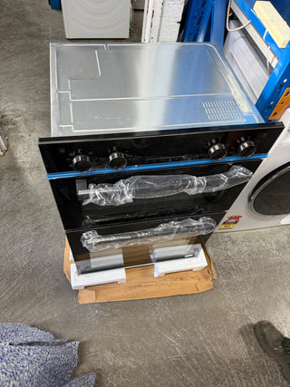 *Current Model* Beko 60cm Multifunction Built-in Double Oven BBO6811DDX [Carton Damage]