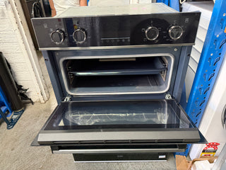 *Current Model* Beko 60cm Multifunction Built-in Double Oven BBO6811DDX [Factory Second}] - DMS Appliances
