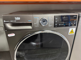 *Current Model* Beko 9KG Sensor Controlled WiFi Connected Hybrid Heat Pump Dryer with Steam BDPB904HG [Factory Second]