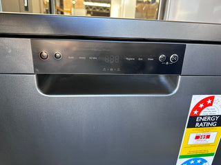 * Current Model *Haier 60cm 300 Series Freestanding Dishwasher Black HDW13F0B1 [Factory Second]