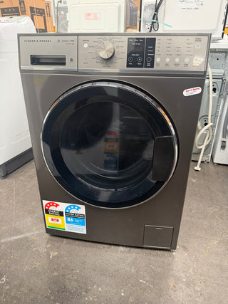 *Current Model* Fisher & Paykel Series 9 10kg Front Load with Steam Care Graphite WH1060SG1 [Factory Second]