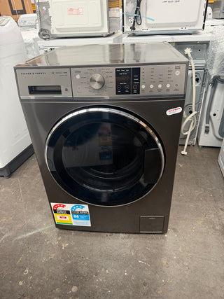*Current Model* Fisher & Paykel Series 9 10kg Front Load with Steam Care Graphite WH1060SG1 [Factory Second]