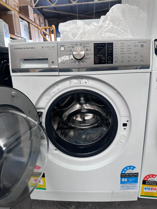 *Current Model* Fisher & Paykel WH1060P4 10kg Series 7 Front Load Washer with Steam Care (White) [Factory Second]