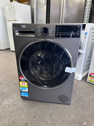 Beko BFLB904ADG 9kg Auto Dose Front Load Washing Machine (Graphite) [FACTORY SECOND]
