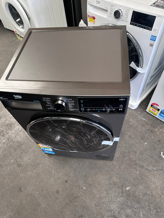 Beko BFLB904ADG 9kg Auto Dose Front Load Washing Machine (Graphite) [FACTORY SECOND]