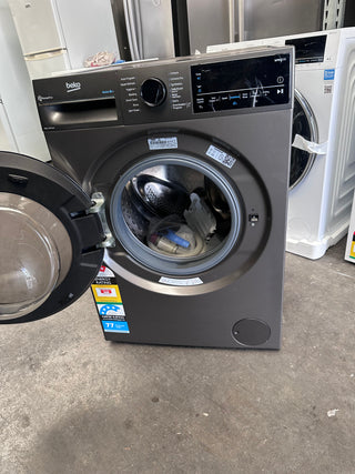 Beko BFLB904ADG 9kg Auto Dose Front Load Washing Machine (Graphite) [FACTORY SECOND]