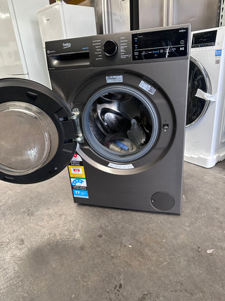 Beko BFLB904ADG 9kg Auto Dose Front Load Washing Machine (Graphite) [FACTORY SECOND]