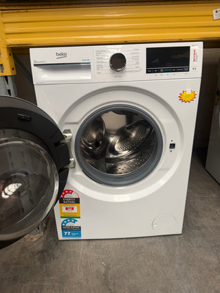 *AMAZING VALUE*  Beko BFLB902ADW 9kg Auto Dose Front Load Washing Machine [Factory Second]
