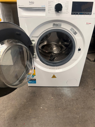 *AMAZING VALUE*  Beko BFLB902ADW 9kg Auto Dose Front Load Washing Machine [Factory Second]