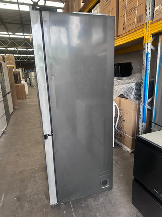 *Current Model* Fisher & Paykel Series 7 690L Quad Door Refrigerator with Ice and Water Black Stainless Steel RF730QNUVB1 [Factory Second]