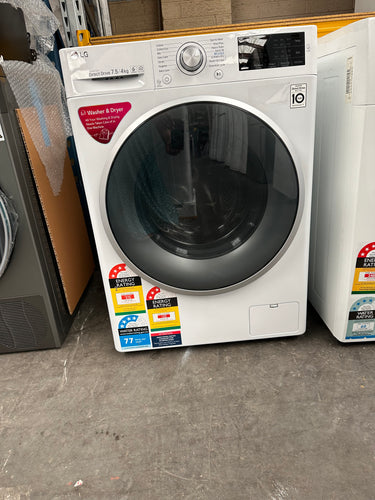 LG 7.5kg/4kg  Washer Dryer Combo with 6 Motion Direct Drive 1 year warranty