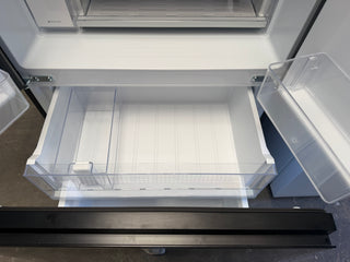 *Current Model* Fisher & Paykel Series 7 511L French Door Fridge With Ice and Water Black Stainless Steel RF505ANUB1[Factory Second]