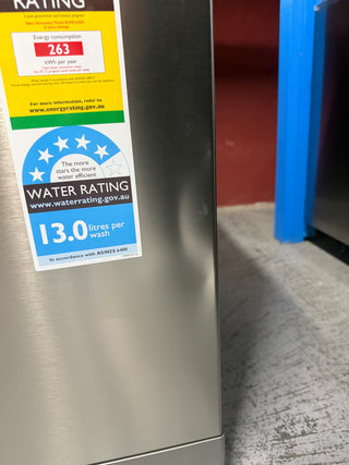 *Current Model - Made in Europe* Beko BDFB1630X 16 Place Setting Freestanding Dishwasher (Platinum Steel) [Factory Second]