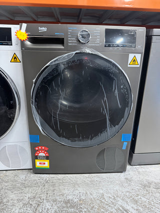 Beko 9kg Heat Pump Dryer with Steam and Wi-Fi Graphite BDPB903SG [Factory Second]