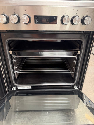 *Current Model* Beko 60cm Dual Fuel Stainless Steel Freestanding Oven BFC60GMX [Factory Second]