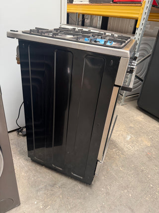 *Current Model* Beko 60cm Dual Fuel Stainless Steel Freestanding Oven BFC60GMX [Factory Second]