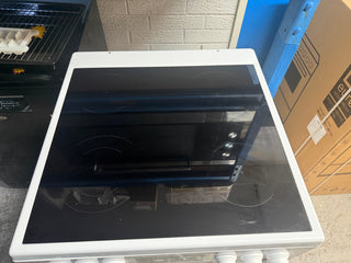 *Current Model* Beko 60cm White Electric Freestanding Oven With Ceramic Cooktop BFCB60VMW [Factory Second]