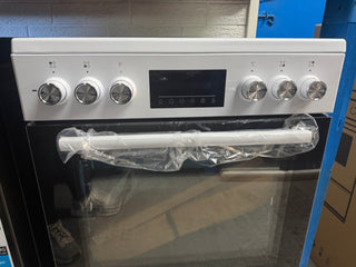 *Current Model* Beko 60cm White Electric Freestanding Oven With Ceramic Cooktop BFCB60VMW [Factory Second]