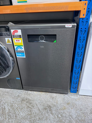 *Current Model* Beko BDF1640DX 16-Place Setting Freestanding Dishwasher (Dark Stainless Steel) [Factory Second]