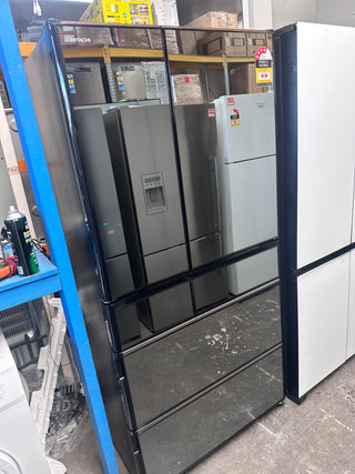 *Made In Japan* Hitatchi 735L Mirror Glass Finish Non Plumbed Refrigerator RZX740KA [Factory Second]