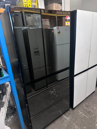 *Made In Japan* Hitatchi 735L Mirror Glass Finish Non Plumbed Refrigerator RZX740KA [Factory Second]