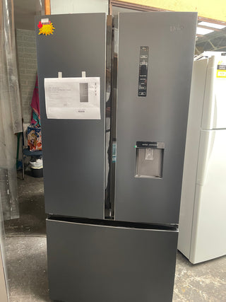 Haier HRF520FHC 489L French Door Fridge (Black) [Manufacturer Refurbished]