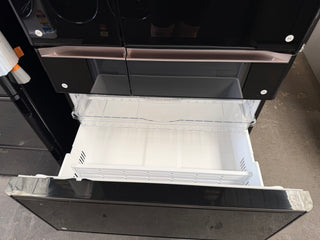 *Made in Japan* Hitachi 670L R-WX670RA Black Glass INVERTER Refrigerator with Non-Plumbed Ice Maker [Factory Second]