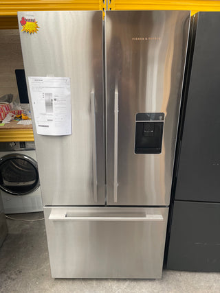 Fisher & Paykel Series 7 487L French Door Refrigerator with Ice and Water Stainless Steel RF522ADUX5 [Factory Second]