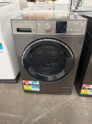 *Current Model* Fisher & Paykel Series 9 10kg Front Load with Steam Care Graphite WH1060SG1 [Factory Second]