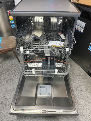 *Current Model* Beko 60cm Freestanding Dishwasher 14 Place Platinum Steel BDFB1410X [Factory Second]