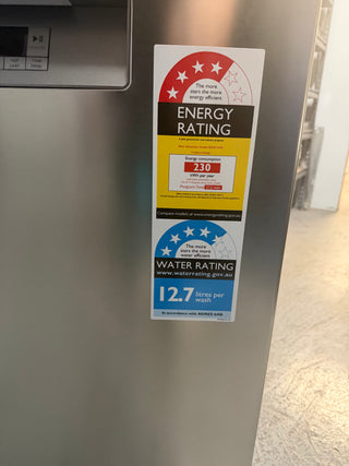 *Current Model* Beko 60cm Freestanding Dishwasher 14 Place Platinum Steel BDFB1410X [Factory Second]